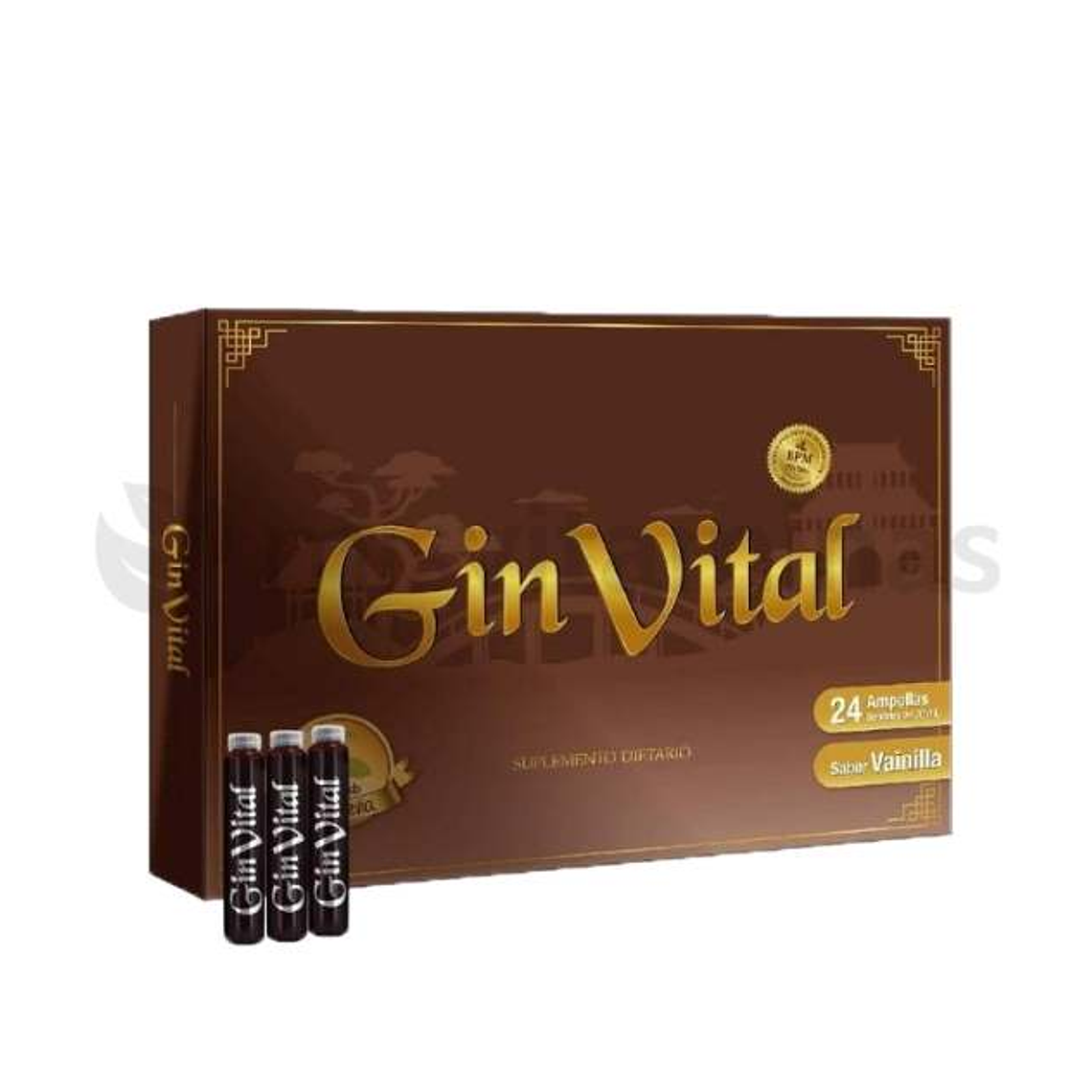 Gin Vital Multivitaminico 22 Frascos  1
