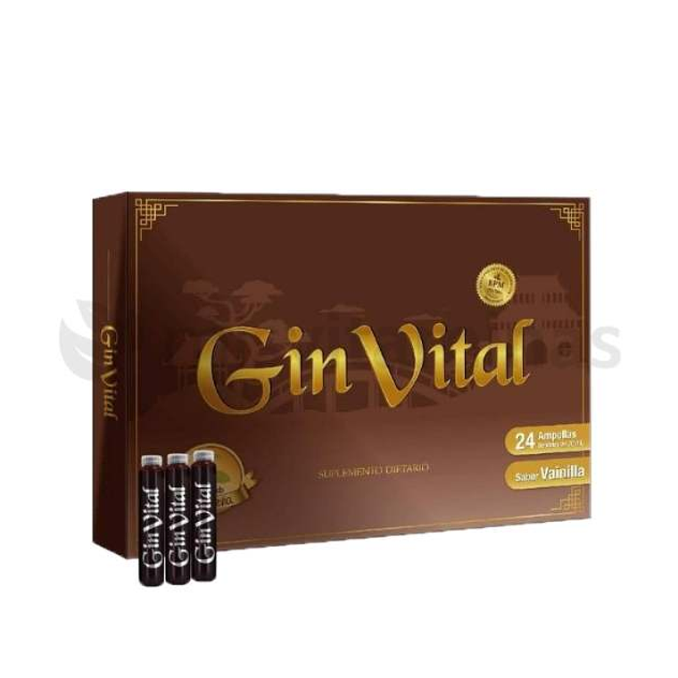 Gin Vital Multivitaminico 22 Frascos  1