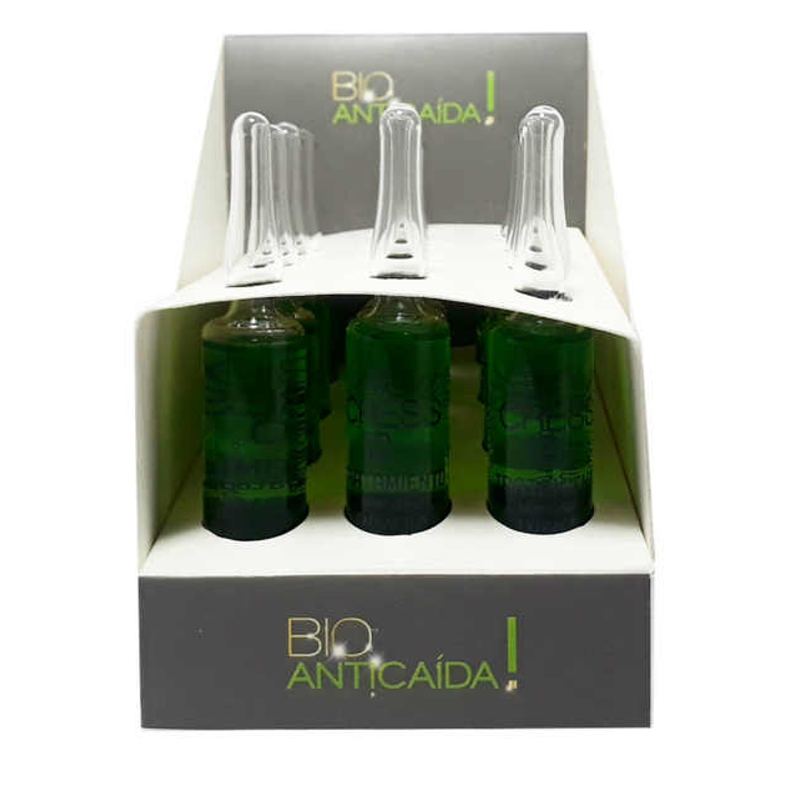 Bio Anticaída Tónico Capilar 12 Ampollas Bio Cress 10 3
