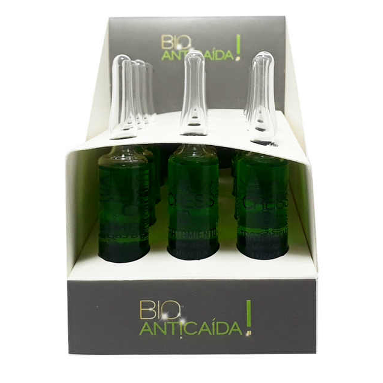 Bio Anticaída Tónico Capilar 12 Ampollas Bio Cress 10 3