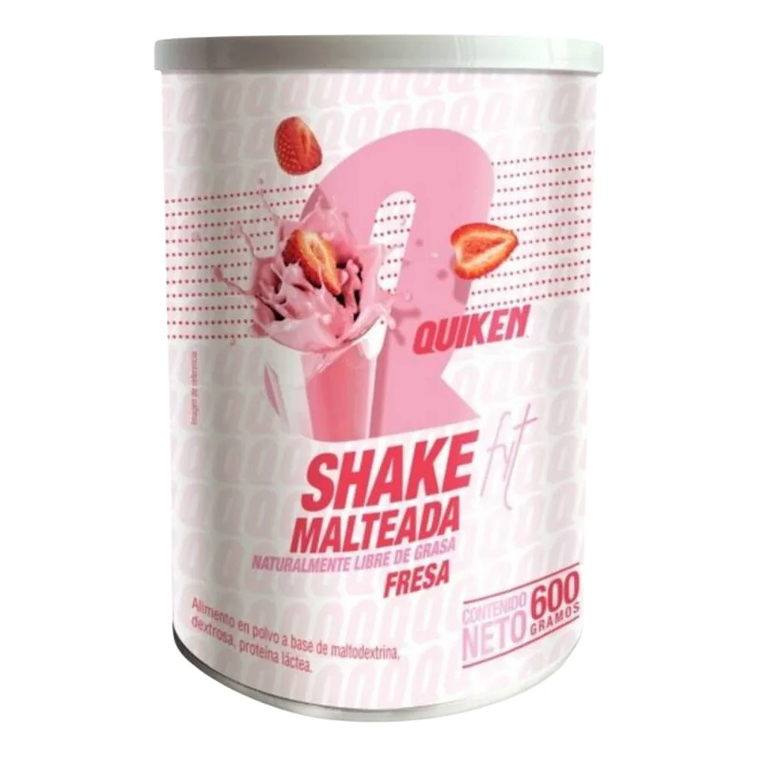 Quicken Shake 600 gr Malteada Fresa 1