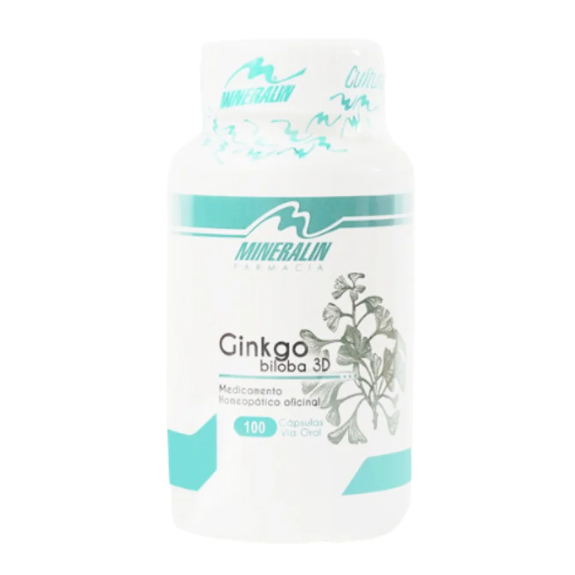Ginkgo Biloba 100 Cápsulas Mineralin  1