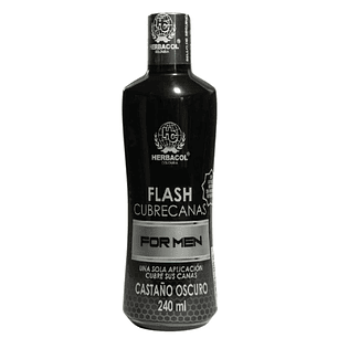 Tónico Capilar Flash Cubrecanas For Men 240 ml Herbacol