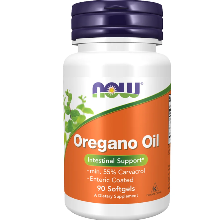 Oregano Oil 90 Softgels NOW 1