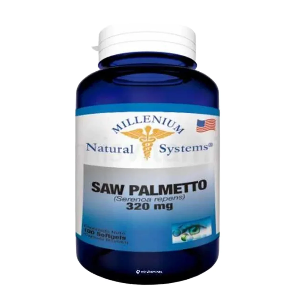 Saw Palmetto 320 mg Natural System 100 Softgels 1