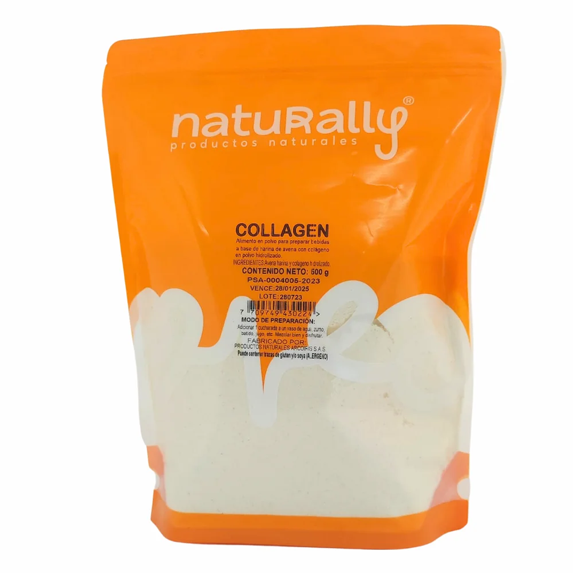 Colágeno Hidrolizado 500 gramos Naturally 1