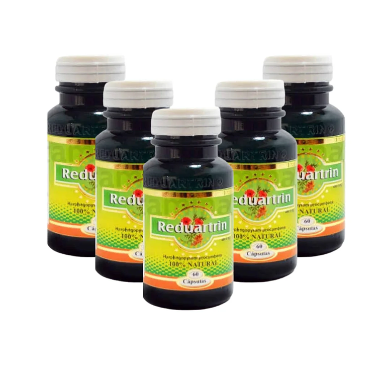 Combo Reduartrin 60 Cápsulas Harpagofito por 5 Unidades 1