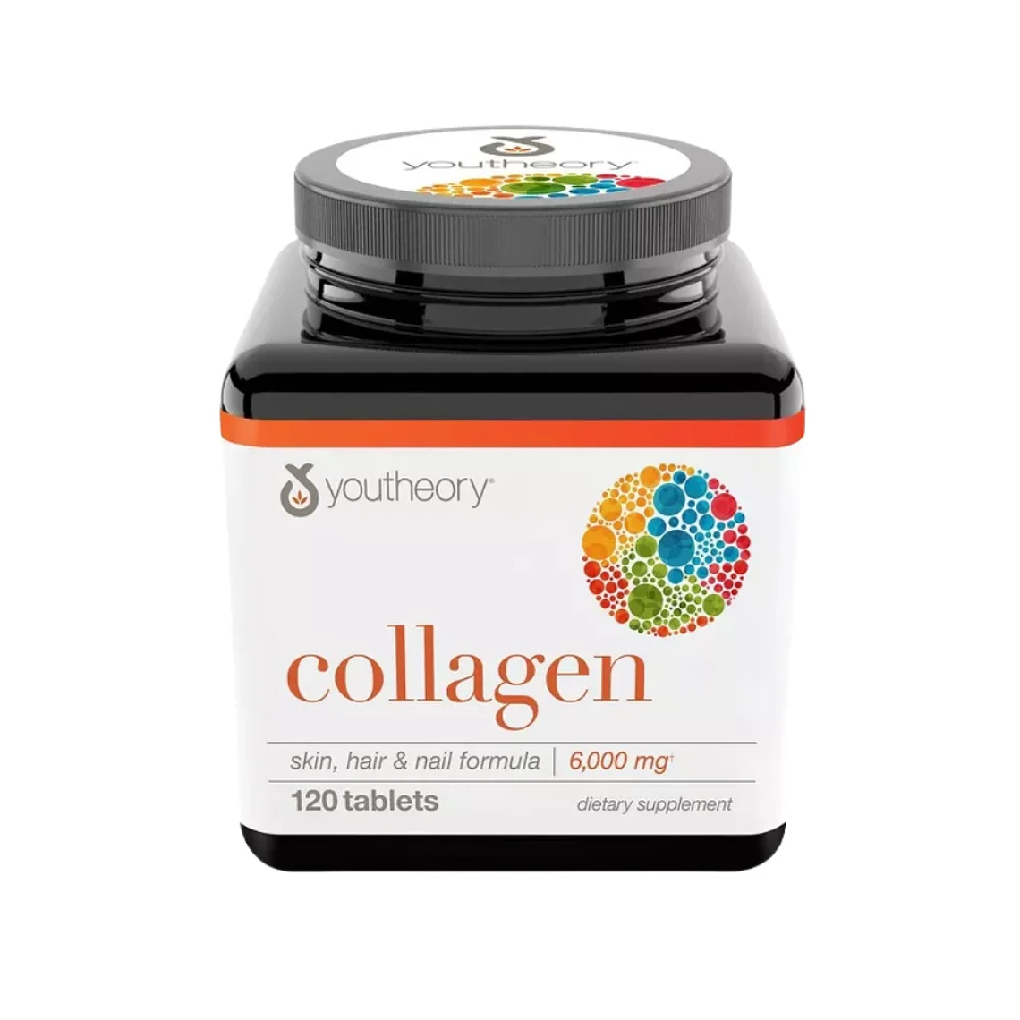 Collagen Biotin Youtheory Skin Hair and Nails Formula 120 Tab 1