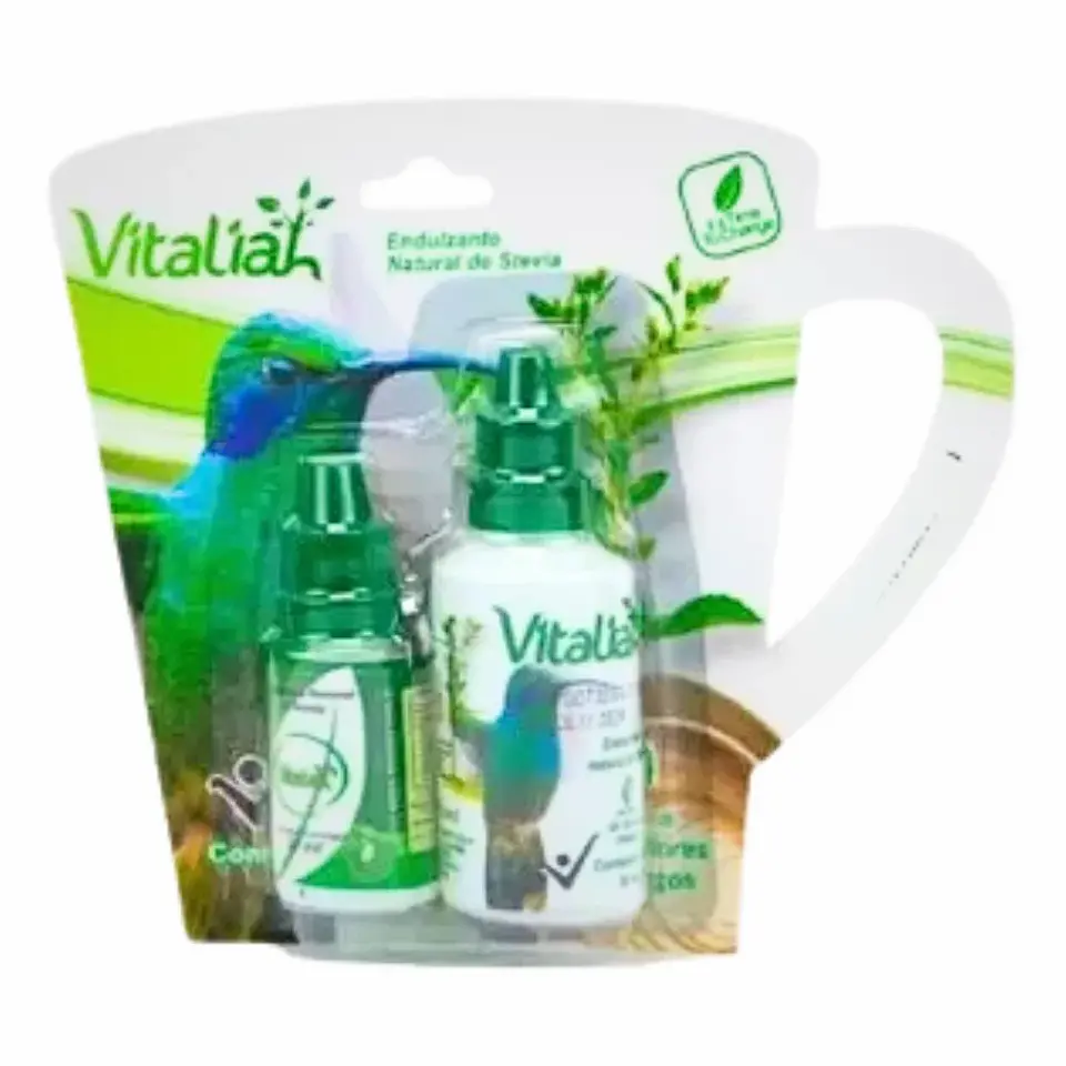 Stevia Gotero 30 ml y 10 ml Vitaliah 1