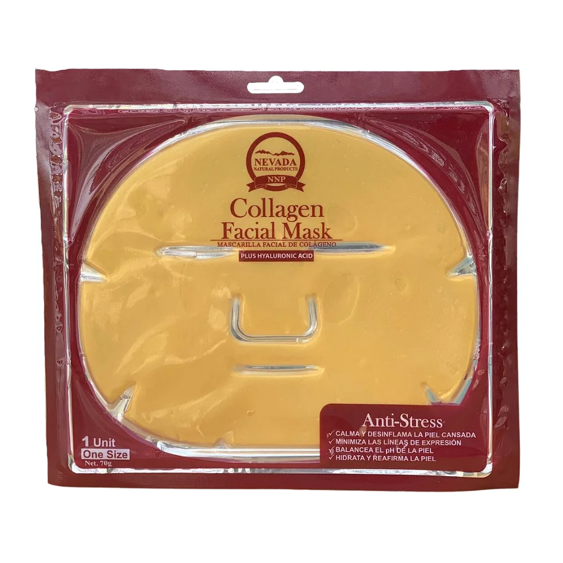 Mascarilla Facial de Colágeno 1 Unidad Nevada 1