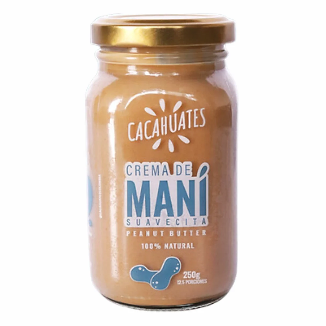 Crema de Maní Suavecita 250 g Cacahuates 1