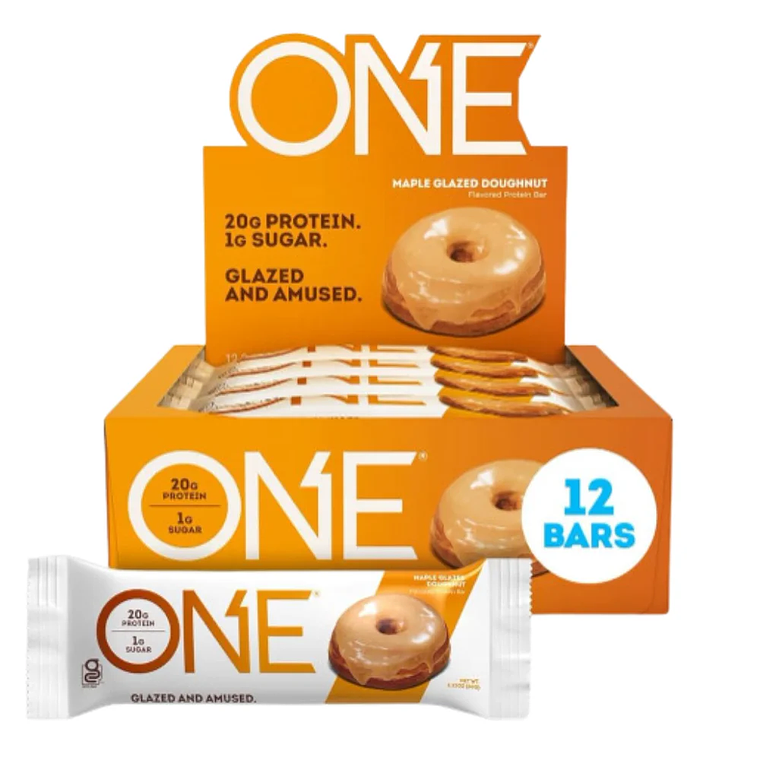 One Yeah Maple Glazed Doughnut Caja 12 Barras 1
