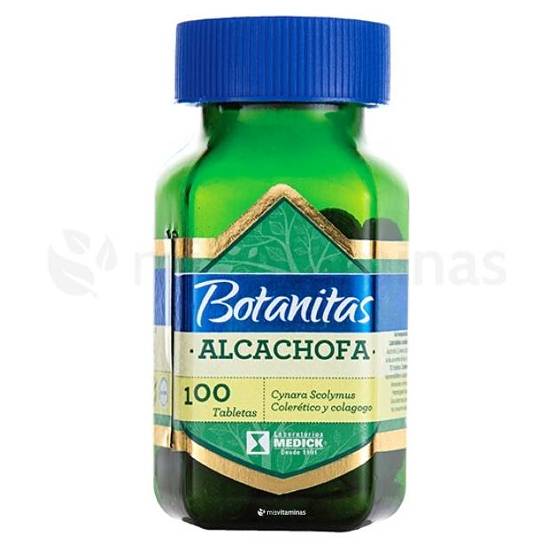 Alcachofa 100 Tabletas Botanitas 1
