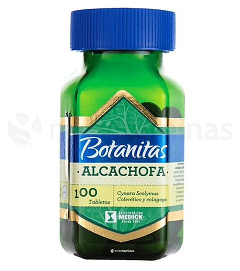 Alcachofa 100 Tabletas Botanitas