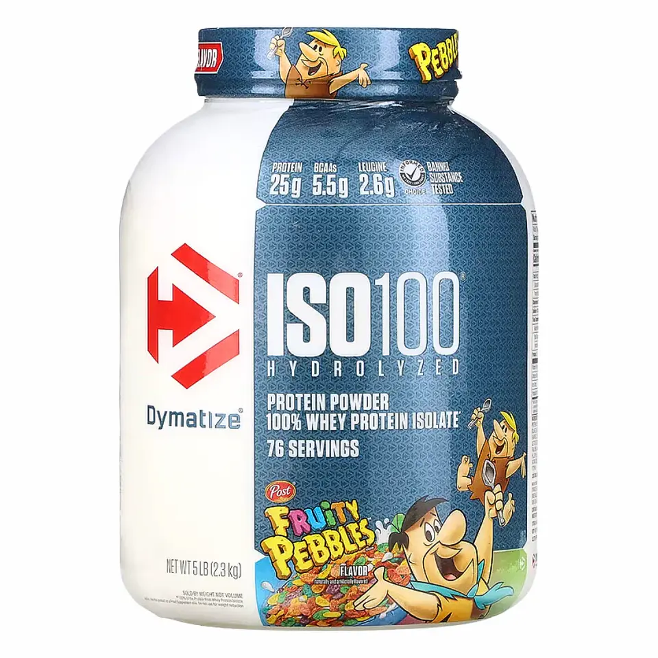 ISO 100 Hydrolyzed 5 Libras Fruity Pebbles Dymatize   1