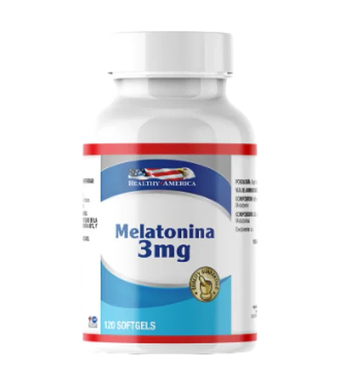 Melatonina 3 mg Healthy America 120 Softgels