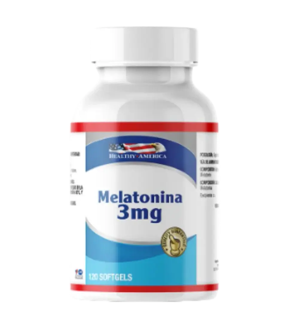 Melatonina 3 mg Healthy America 120 Softgels 1