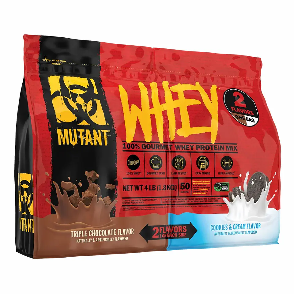 Whey Triple Chocolate & Cookies 4 lb Mutant 1