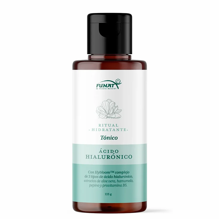Tónico Facial Hidratante Ácido Hialurónico 125 g Funat 1