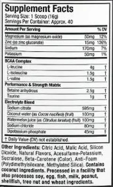Amino Build Performance-Enhancing Muscletech 40 Servicios 