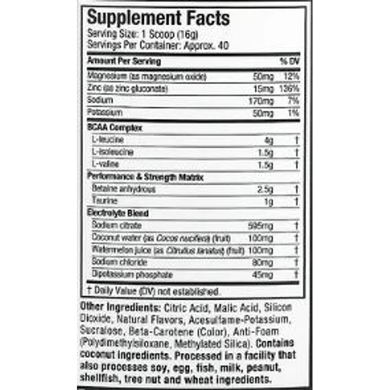 Amino Build Performance-Enhancing Muscletech 40 Servicios  2