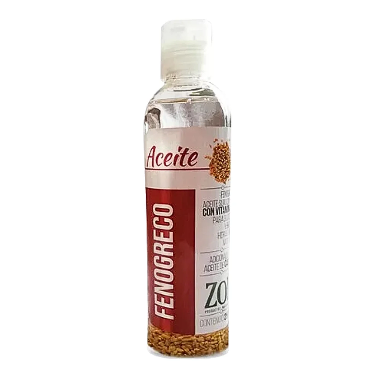 Aceite de Fenogreco 250 ml Zoí 1