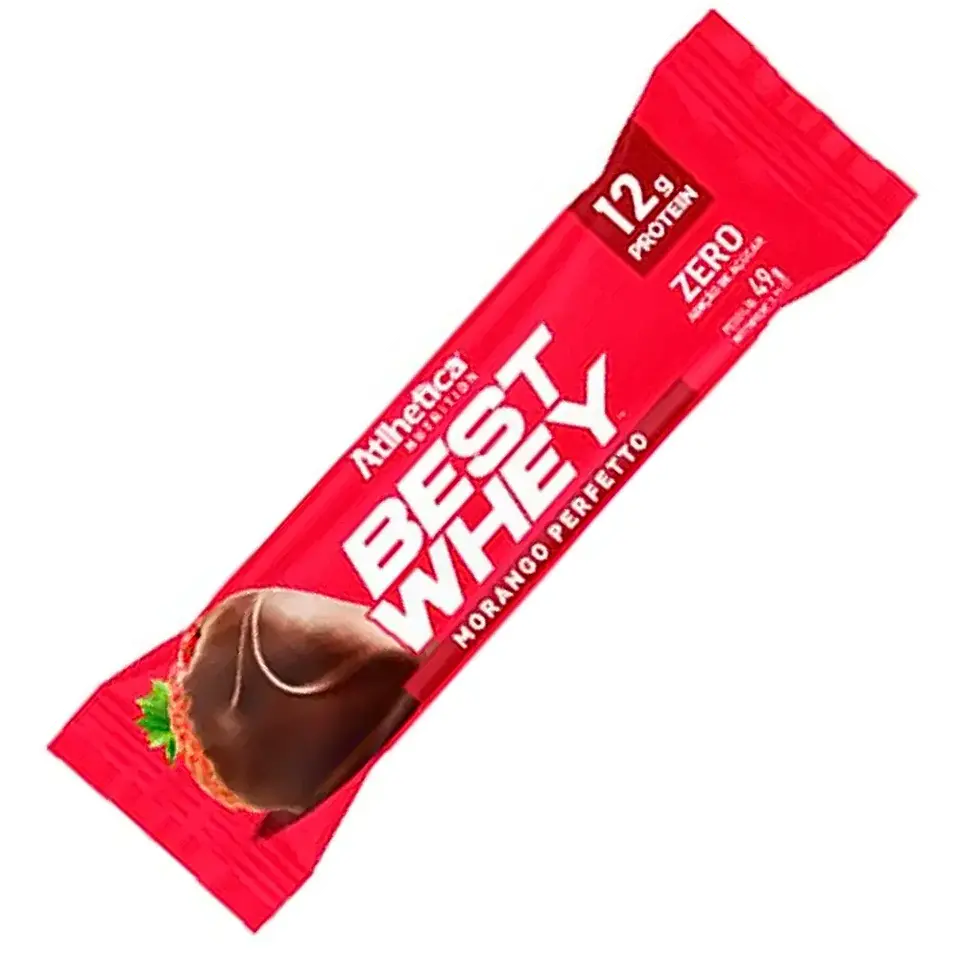Best Whey Morango Perfetto 49 grs Atlhetica 1