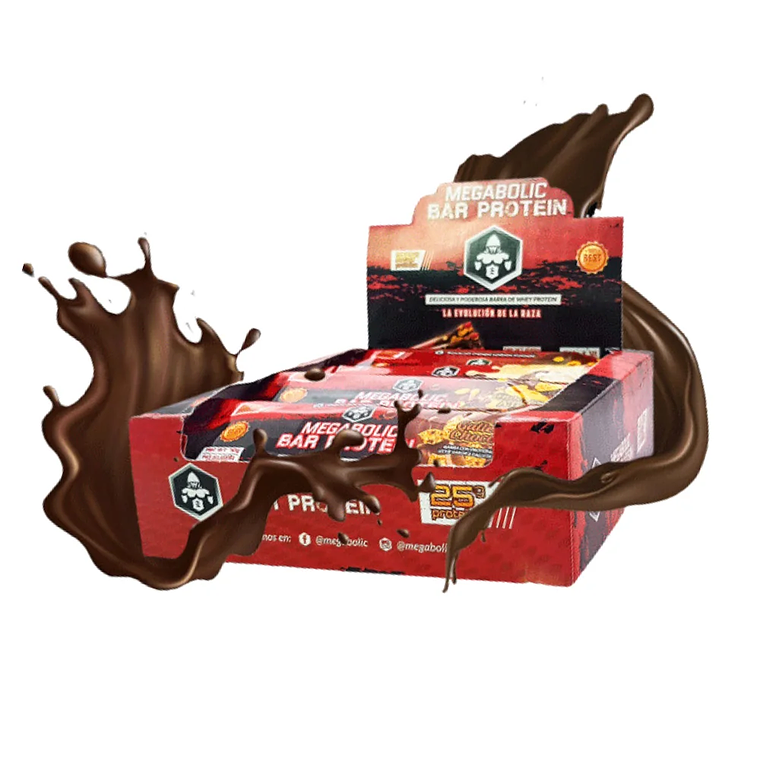 Barra de Proteína Megabolic Caja 12 Unidades 1
