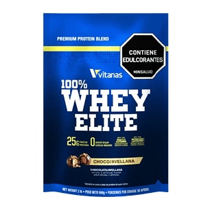 Whey Elite 100% Vitanas Choco Avellana 2 Lb