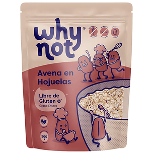 Avena en Hojuelas 500 gr Why Not