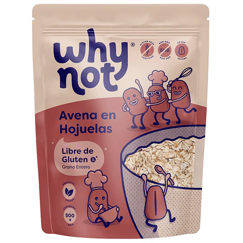 Avena en Hojuelas 500 gr Why Not