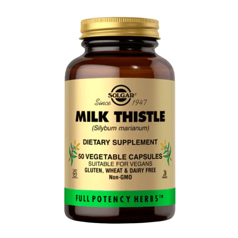 Milk Thistle Solgar 50 Cápsulas