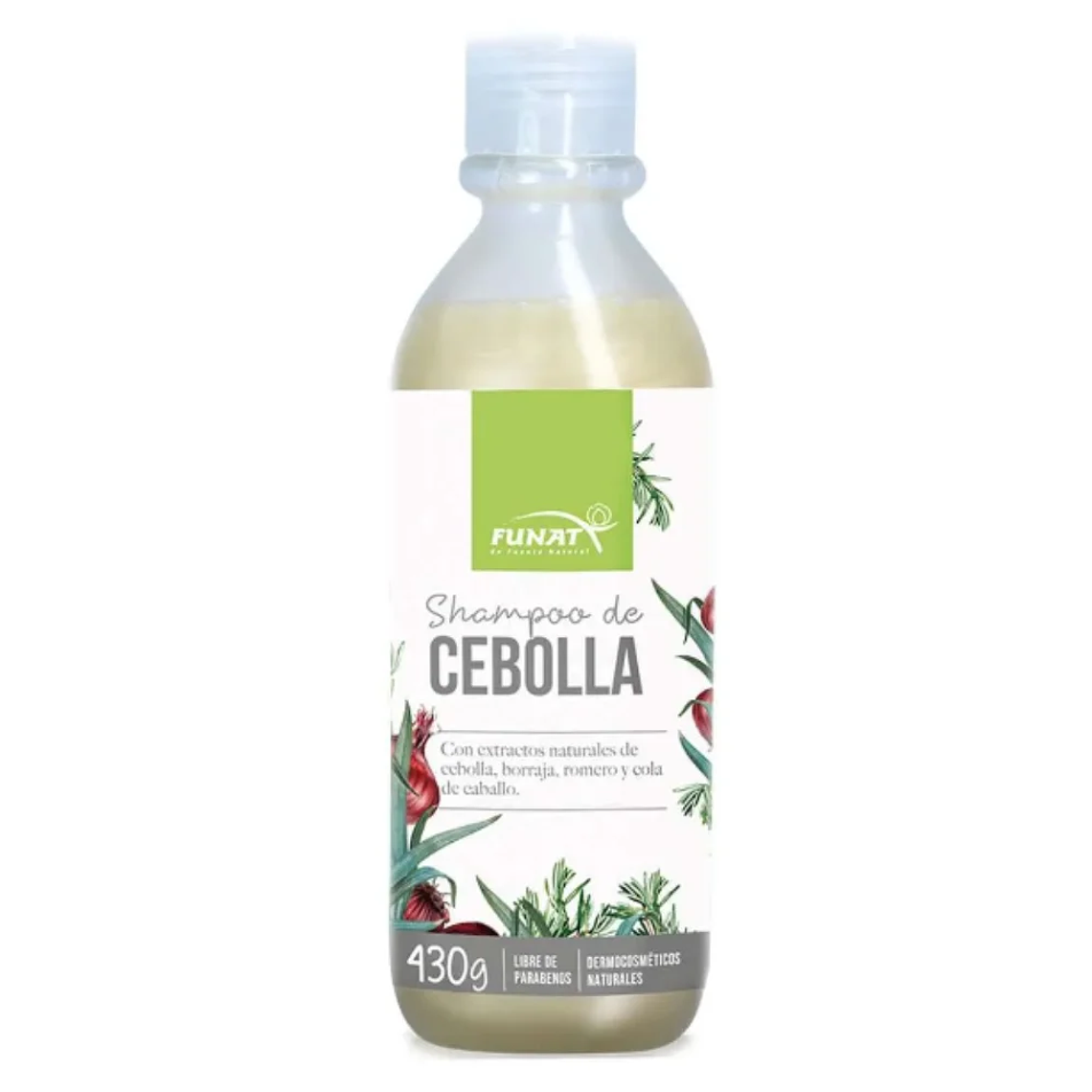 Shampoo de Cebolla 430 gr Funat 1