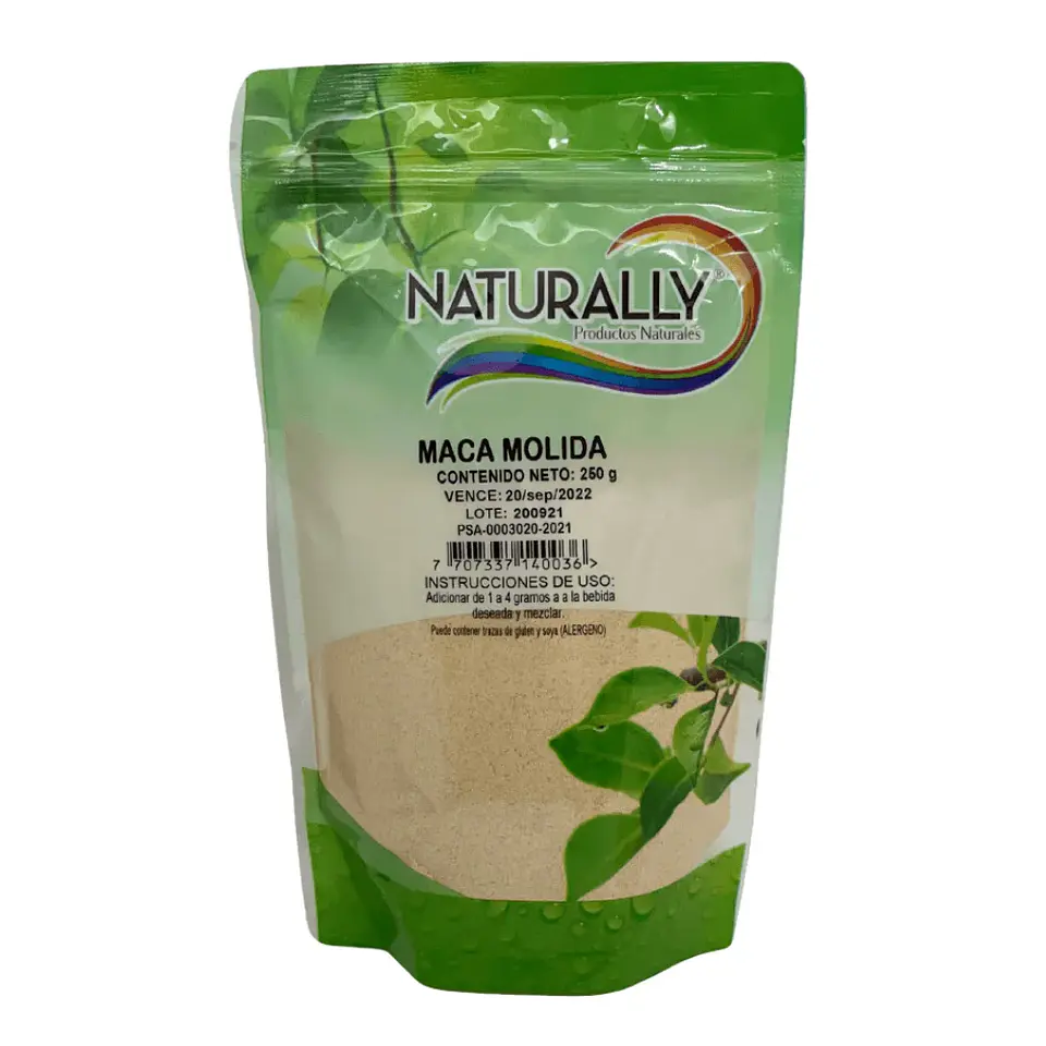 Maca Molida 250 gramos Naturally 1