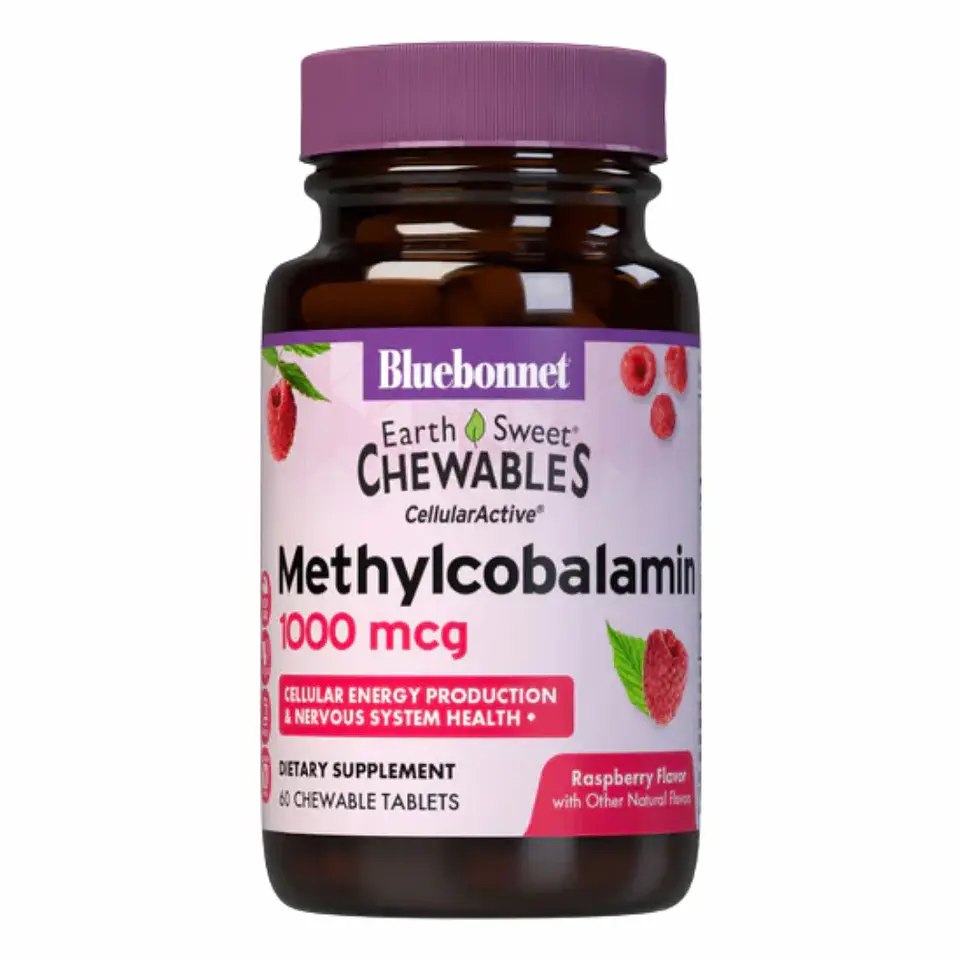 Methylcobalamin B12 1000 mcg 60 Tabletas Bluebonnet 1