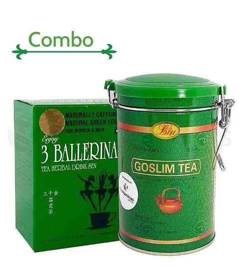 Combo Té Goslim y Té 3 Ballerinas