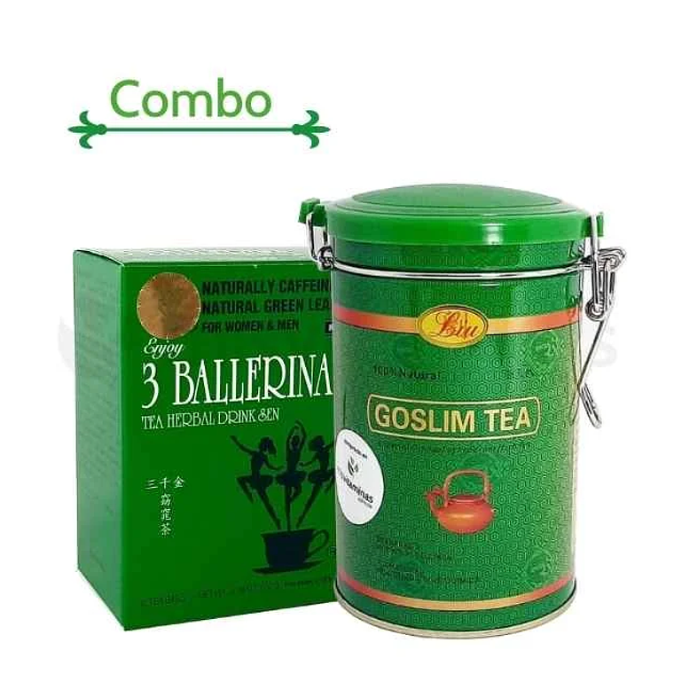 Combo Té Goslim y Té 3 Ballerinas 1
