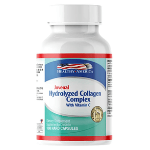 Colageno Hidrolizado 100 Cápsulas Healthy America