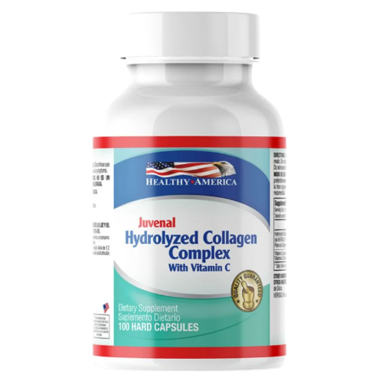 Colageno Hidrolizado 100 Cápsulas Healthy America 1
