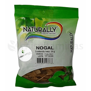Nogal Hojas 20 gramos Naturally