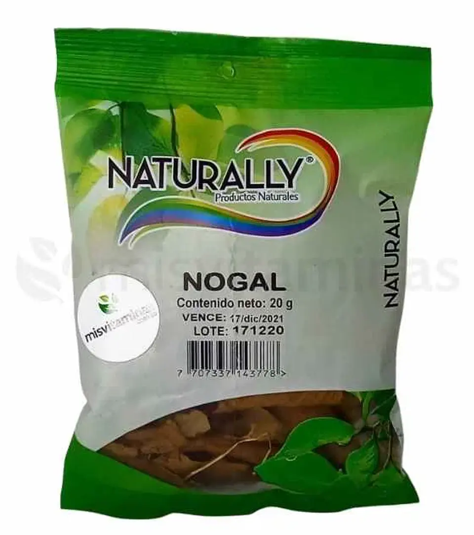 Nogal Hojas 20 gramos Naturally 1