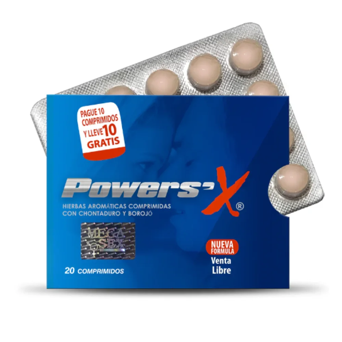 Powers'X Sachet 20 Tabletas  1