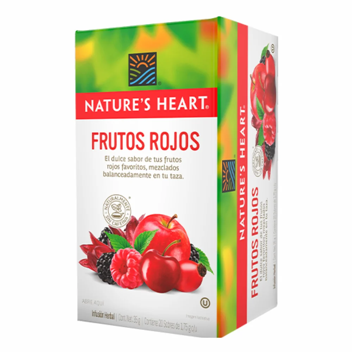 Infusión Frutos Rojos 20 Sobres Nature's Heart 1
