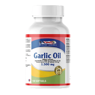 Garlic Oil 1500 mg 100 softgels Healthy America