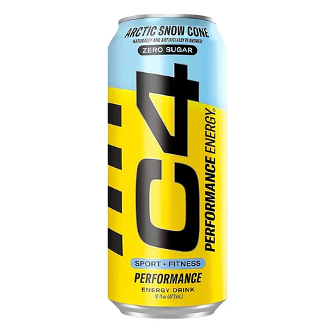 C4 Lata Cero Azucar Artic Snow Cone 473ml Cellucor