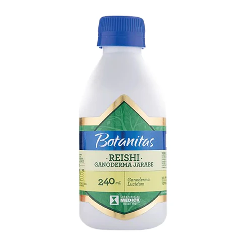 Reishi Ganoderma Jarabe 240 ml Botanitas