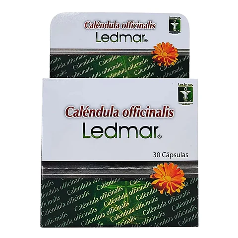 Caléndula Officinalis 30 Cápsulas Ledmar