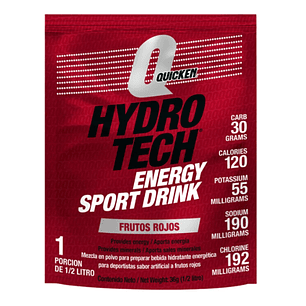 Quicken Hydrotech Sobre 36 g Frutos Rojos