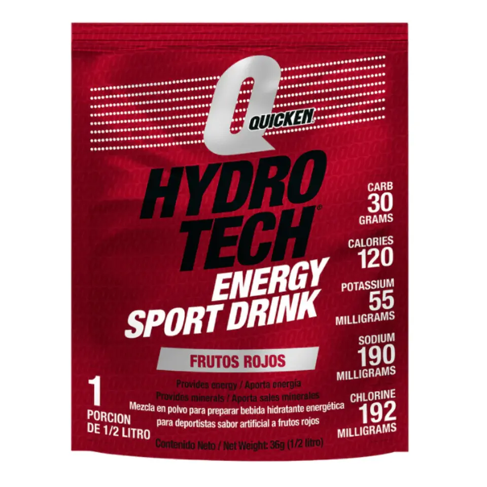 Quicken Hydrotech Sobre 36 g Frutos Rojos 1