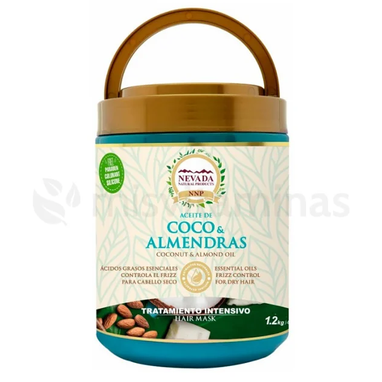 Tratamiento Capilar Aceite de Coco y Almendras Nevada 1.2 kg 1
